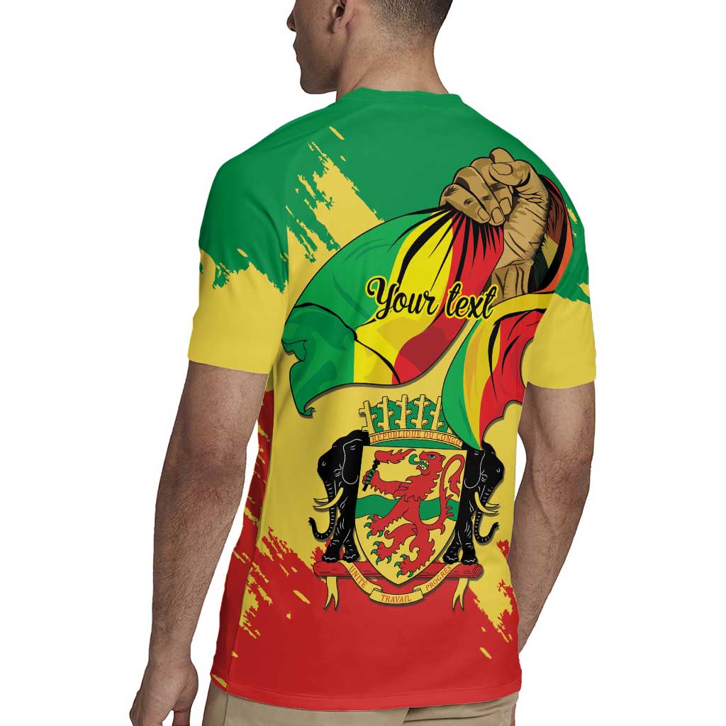 Republic of The Congo Independence Day Personalized Rugby Jersey Congo-Brazzaville Since 1960 - Wonder Print Shop