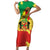 Republic of The Congo Independence Day Personalized Short Sleeve Bodycon Dress Congo-Brazzaville Since 1960 - Wonder Print Shop
