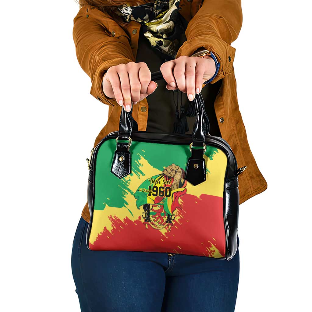 Republic of The Congo Independence Day Personalized Shoulder Handbag Congo-Brazzaville Since 1960 - Wonder Print Shop