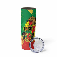 Republic of The Congo Independence Day Personalized Skinny Tumbler Congo-Brazzaville Since 1960 - Wonder Print Shop