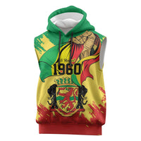 Republic of The Congo Independence Day Personalized Sleeveless Hoodie Congo-Brazzaville Since 1960