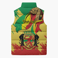 Republic of The Congo Independence Day Personalized Sleeveless Puffer Jacket Congo-Brazzaville Since 1960