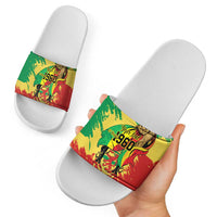 Republic of The Congo Independence Day Personalized Slide Sandals Congo-Brazzaville Since 1960