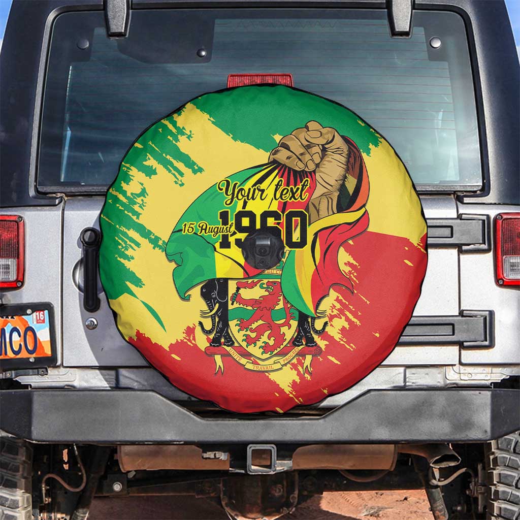 Republic of The Congo Independence Day Personalized Spare Tire Cover Congo-Brazzaville Since 1960 - Wonder Print Shop