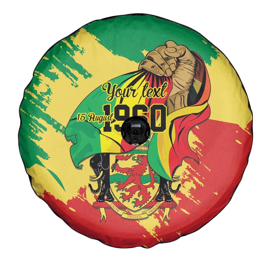 Republic of The Congo Independence Day Personalized Spare Tire Cover Congo-Brazzaville Since 1960 - Wonder Print Shop