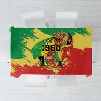 Republic of The Congo Independence Day Personalized Tablecloth Congo-Brazzaville Since 1960 - Wonder Print Shop