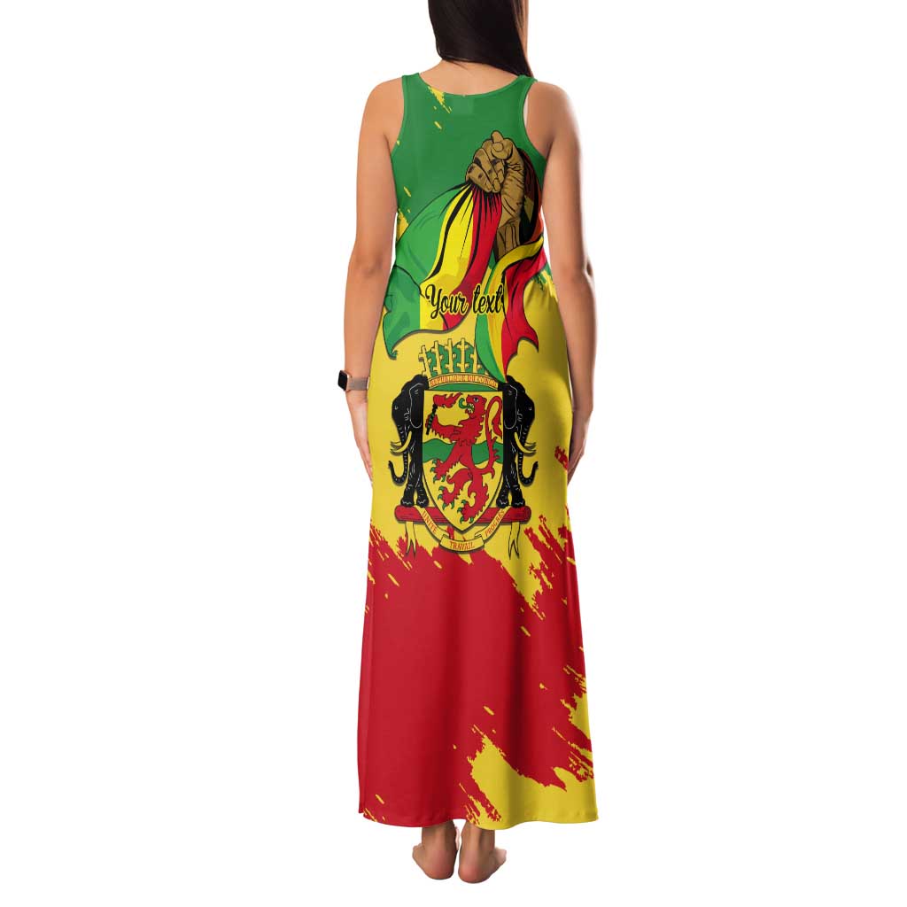 Republic of The Congo Independence Day Personalized Tank Maxi Dress Congo-Brazzaville Since 1960 - Wonder Print Shop
