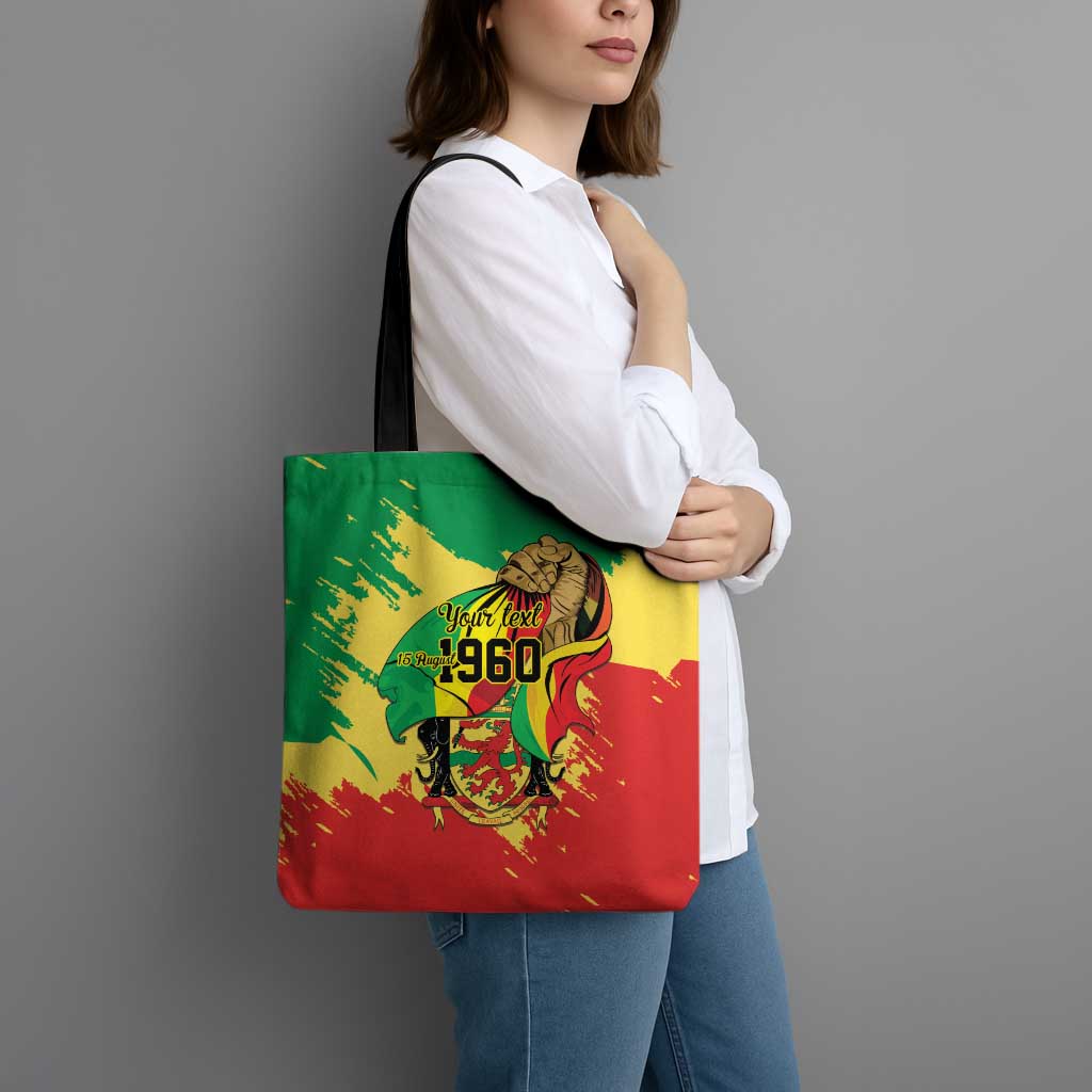 Republic of The Congo Independence Day Personalized Tote Bag Congo-Brazzaville Since 1960