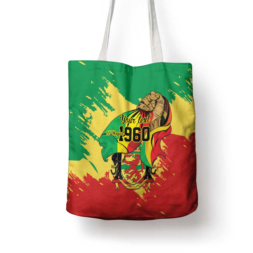 Republic of The Congo Independence Day Personalized Tote Bag Congo-Brazzaville Since 1960