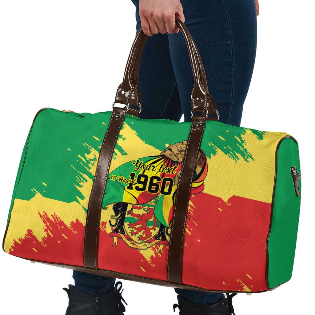 Republic of The Congo Independence Day Personalized Travel Bag Congo-Brazzaville Since 1960