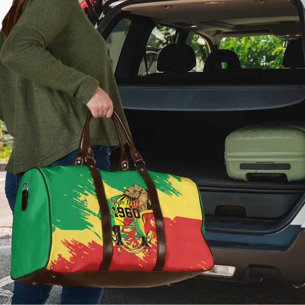 Republic of The Congo Independence Day Personalized Travel Bag Congo-Brazzaville Since 1960