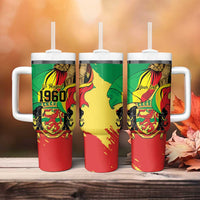Republic of The Congo Independence Day Personalized Tumbler With Handle Congo-Brazzaville Since 1960 - Wonder Print Shop