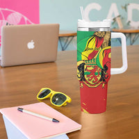 Republic of The Congo Independence Day Personalized Tumbler With Handle Congo-Brazzaville Since 1960 - Wonder Print Shop