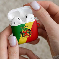 Republic of The Congo Personalized AirPods Case Simple Flag Style