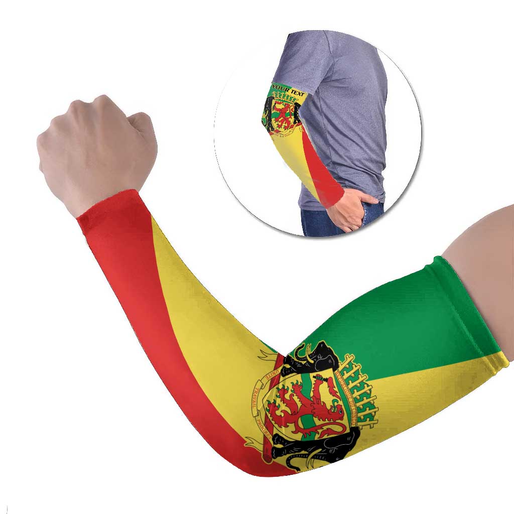 Republic of The Congo Personalized Arm Sleeves Simple Flag Style