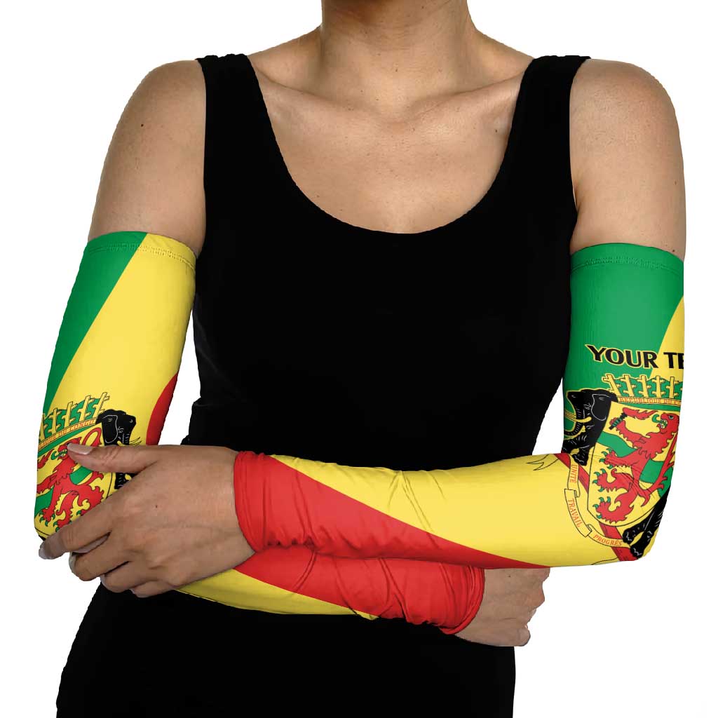 Republic of The Congo Personalized Arm Sleeves Simple Flag Style