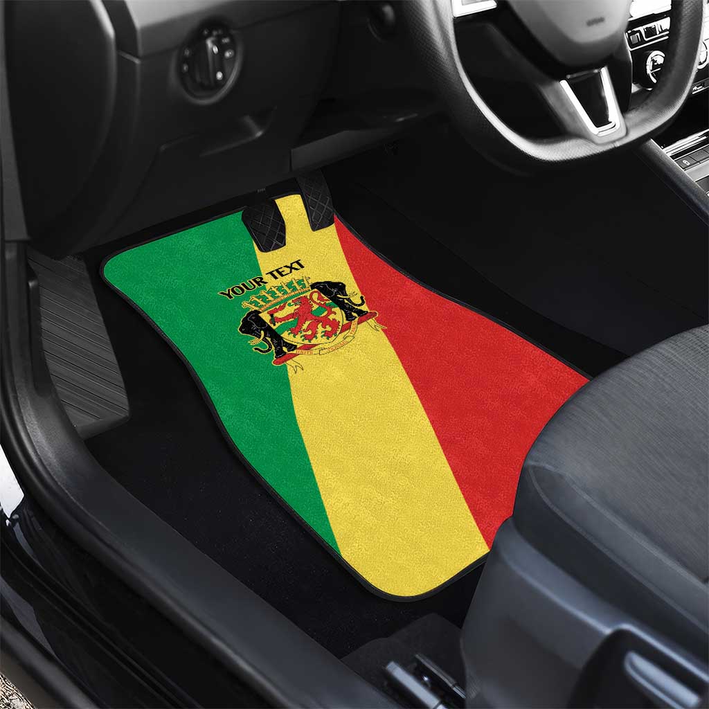 Republic of The Congo Personalized Car Mats Simple Flag Style - Wonder Print Shop