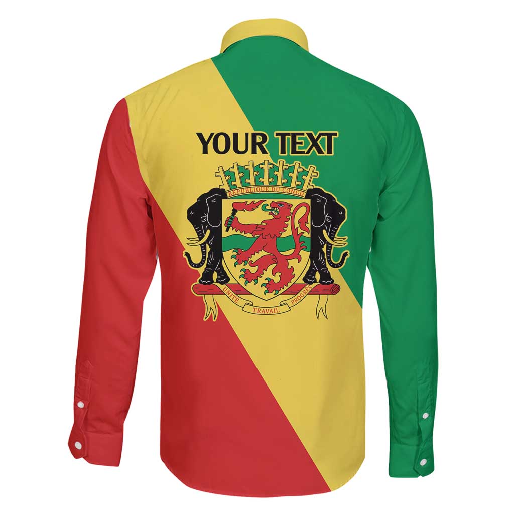 Republic of The Congo Personalized Family Matching Puletasi and Hawaiian Shirt Simple Flag Style - Wonder Print Shop