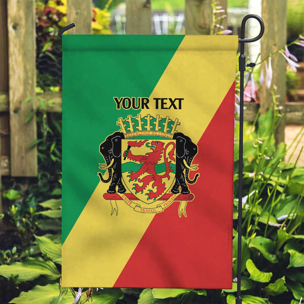Republic of The Congo Personalized Garden Flag Simple Flag Style - Wonder Print Shop