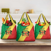 Republic of The Congo Personalized Grocery Bag Simple Flag Style - Wonder Print Shop