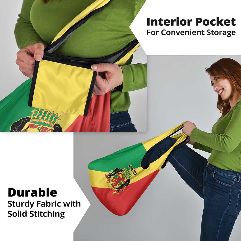 Republic of The Congo Personalized Grocery Bag Simple Flag Style - Wonder Print Shop