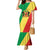 Republic of The Congo Personalized Mermaid Dress Simple Flag Style - Wonder Print Shop