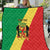 Republic of The Congo Personalized Quilt Simple Flag Style - Wonder Print Shop
