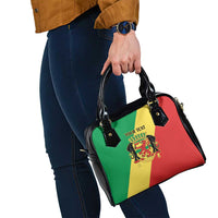 Republic of The Congo Personalized Shoulder Handbag Simple Flag Style - Wonder Print Shop