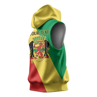 Republic of The Congo Personalized Sleeveless Hoodie Simple Flag Style