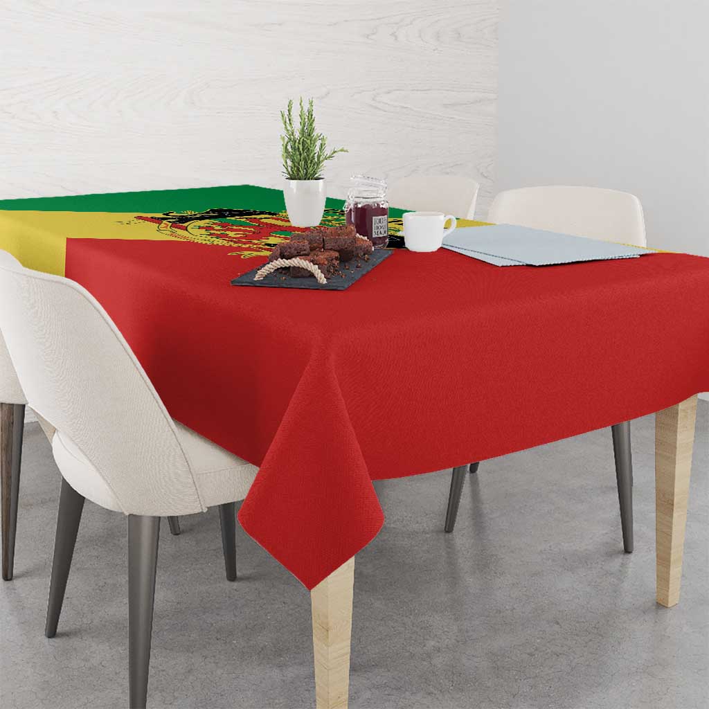 Republic of The Congo Personalized Tablecloth Simple Flag Style - Wonder Print Shop