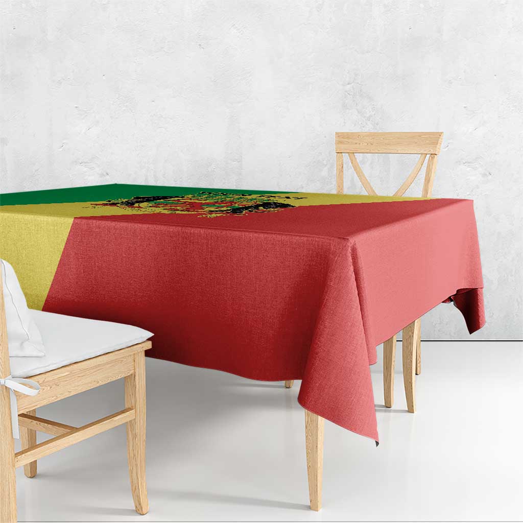 Republic of The Congo Personalized Tablecloth Simple Flag Style - Wonder Print Shop