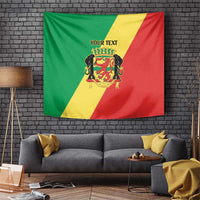 Republic of The Congo Personalized Tapestry Simple Flag Style - Wonder Print Shop
