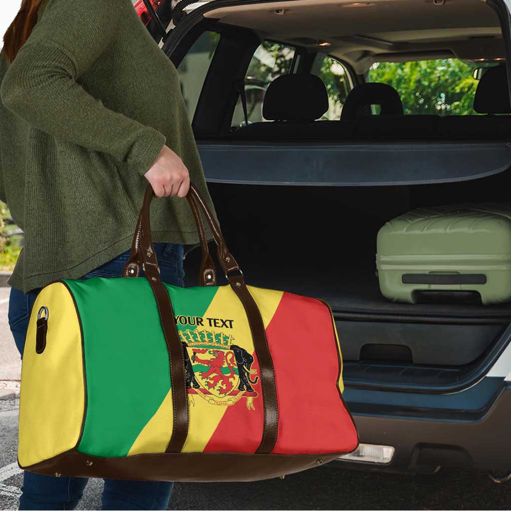 Republic of The Congo Personalized Travel Bag Simple Flag Style