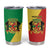 Republic of The Congo Personalized Tumbler Cup Simple Flag Style - Wonder Print Shop