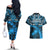 Fiji Rugby Couples Matching Off The Shoulder Long Sleeve Dress and Hawaiian Shirt Go Fijian Tapa Arty with World Cup Vibe LT9 - Wonder Print Shop