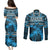 Fiji Rugby Couples Matching Puletasi Dress and Long Sleeve Button Shirts Go Fijian Tapa Arty with World Cup Vibe LT9 - Wonder Print Shop