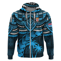Fiji Rugby Hoodie Go Fijian Tapa Arty with World Cup Vibe - Wonder Print Shop