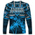 Fiji Rugby Long Sleeve Shirt Go Fijian Tapa Arty with World Cup Vibe - Wonder Print Shop