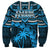 Fiji Rugby Sweatshirt Go Fijian Tapa Arty with World Cup Vibe - Wonder Print Shop
