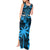 Fiji Rugby Tank Maxi Dress Go Fijian Tapa Arty with World Cup Vibe - Wonder Print Shop