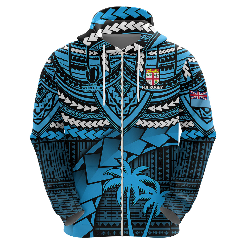 Custom Fiji Rugby Hoodie Go Fijian Tapa Arty with World Cup Vibe - Wonder Print Shop