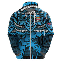 Custom Fiji Rugby Hoodie Go Fijian Tapa Arty with World Cup Vibe - Wonder Print Shop