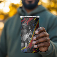 Swaziland Eswatini Somhlolo Day 4 in 1 Can Cooler Tumbler Independence Day
