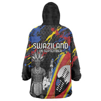 Swaziland Eswatini Somhlolo Day Kid Wearable Blanket Hoodie Independence Day