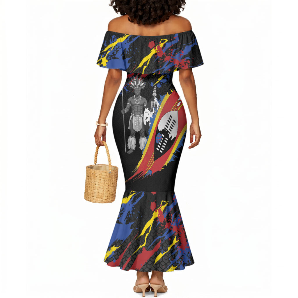 Swaziland Eswatini Somhlolo Day Mermaid Dress Independence Day
