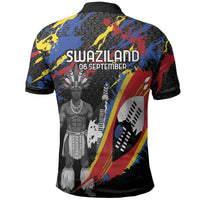 Swaziland Eswatini Somhlolo Day Polo Shirt Independence Day