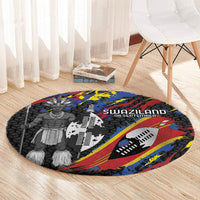 Swaziland Eswatini Somhlolo Day Round Carpet Independence Day