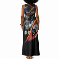 Swaziland Eswatini Somhlolo Day Tank Maxi Dress Independence Day