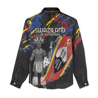 Swaziland Eswatini Somhlolo Day Women Casual Shirt Independence Day