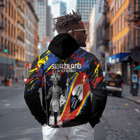 Swaziland Eswatini Somhlolo Day Zip Hoodie Independence Day
